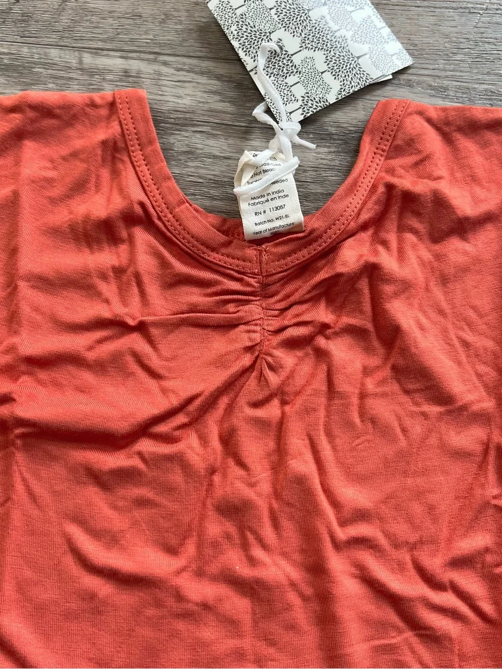 NWT Kate Quinn Girls Bamboo Dress Size 6